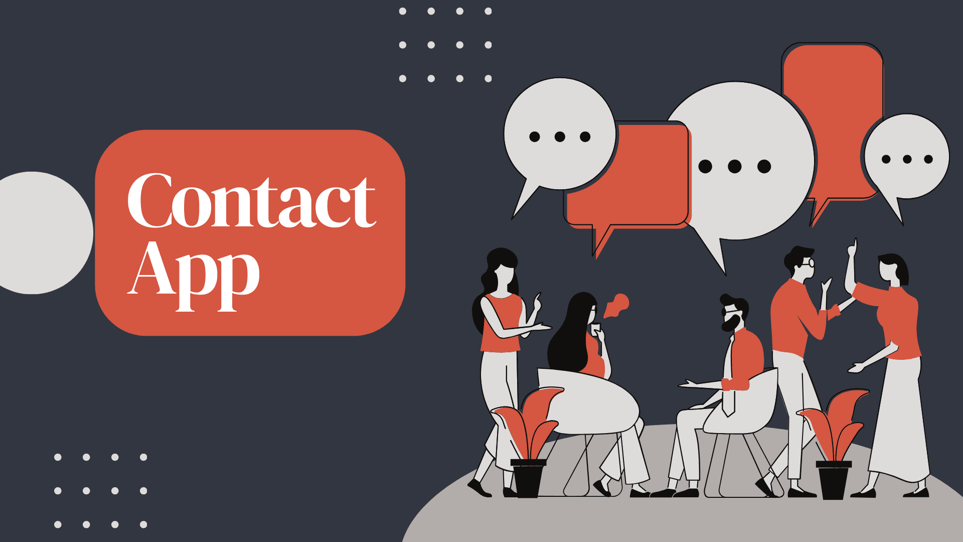 Firebase Contact App